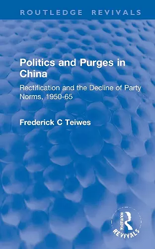 Revival: Politics and Purges in China (1980) cover