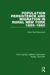 Population Persistence and Migration in Rural New York, 1855-1860 cover