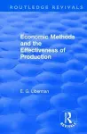 Revival: Economic Methods & the Effectiveness of Production (1971) cover