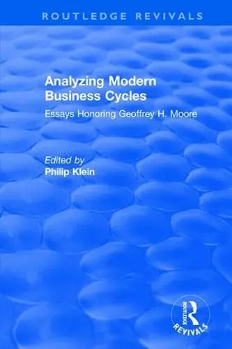 Analyzing Modern Business Cycles cover