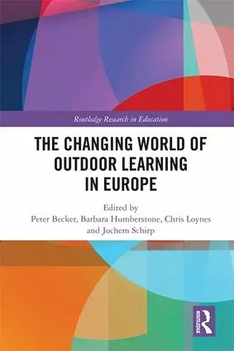 The Changing World of Outdoor Learning in Europe cover