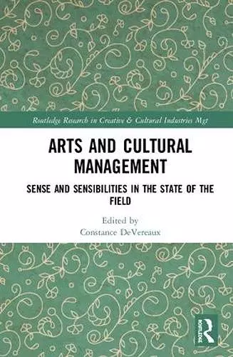 Arts and Cultural Management cover