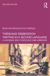 Thesis and Dissertation Writing in a Second Language cover