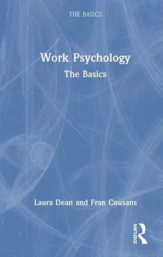 Work Psychology cover