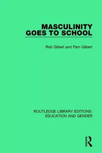 Masculinity Goes to School cover