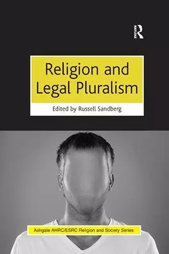 Religion and Legal Pluralism cover