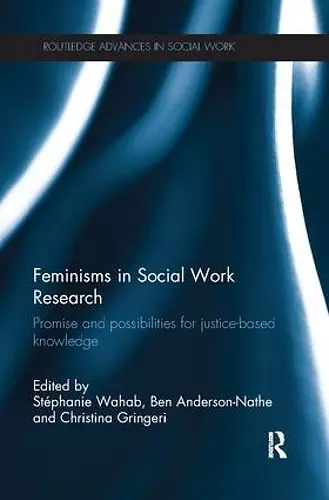 Feminisms in Social Work Research cover