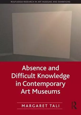 Absence and Difficult Knowledge in Contemporary Art Museums cover