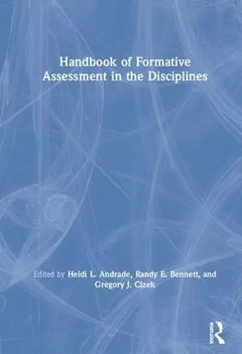 Handbook of Formative Assessment in the Disciplines cover