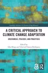 A Critical Approach to Climate Change Adaptation cover