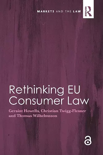 Rethinking EU Consumer Law cover