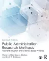 Public Administration Research Methods cover