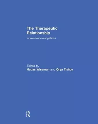 The Therapeutic Relationship cover