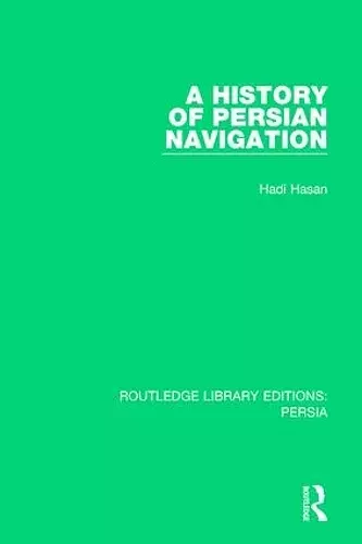 A History of Persian Navigation cover