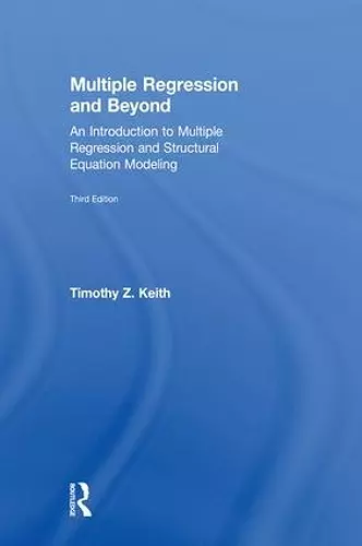 Multiple Regression and Beyond cover