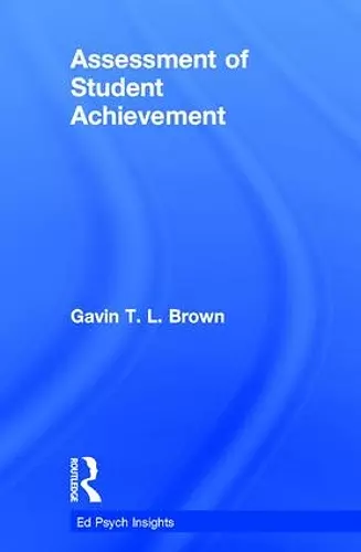 Assessment of Student Achievement cover