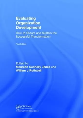 Evaluating Organization Development cover