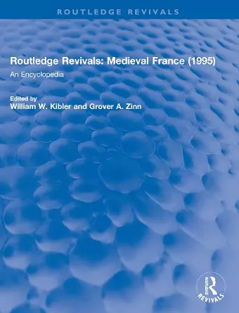 Routledge Revivals: Medieval France (1995) cover