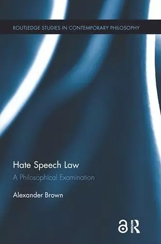 Hate Speech Law cover