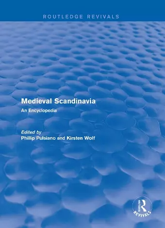 Routledge Revivals: Medieval Scandinavia (1993) cover