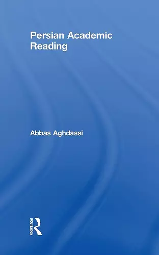 Persian Academic Reading cover