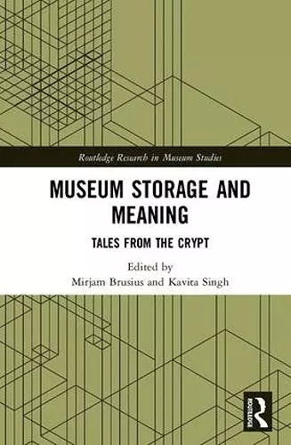 Museum Storage and Meaning cover