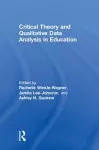 Critical Theory and Qualitative Data Analysis in Education cover