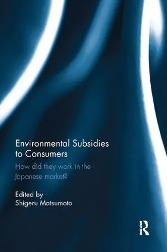 Environmental Subsidies to Consumers cover