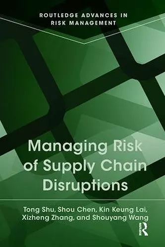 Managing Risk of Supply Chain Disruptions cover