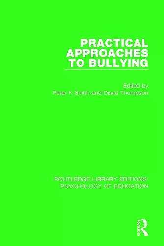 Practical Approaches to Bullying cover