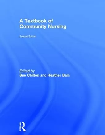 A Textbook of Community Nursing cover