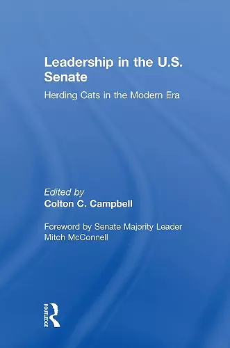 Leadership in the U.S. Senate cover