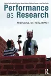 Performance as Research cover