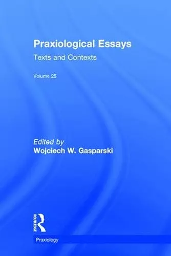 Praxiological Essays cover