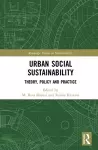 Urban Social Sustainability cover