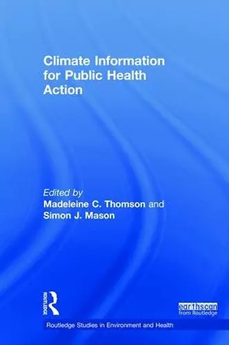 Climate Information for Public Health Action cover