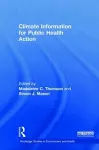 Climate Information for Public Health Action cover