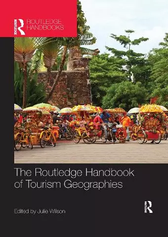 The Routledge Handbook of Tourism Geographies cover