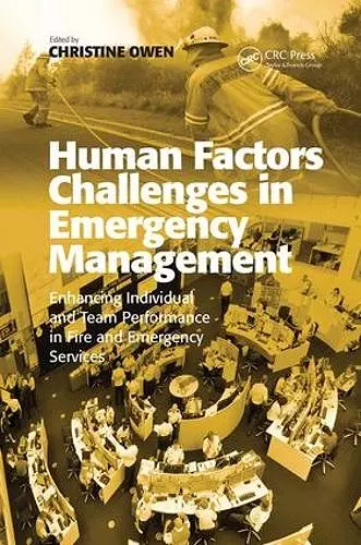 Human Factors Challenges in Emergency Management cover