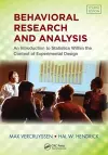 Behavioral Research and Analysis cover