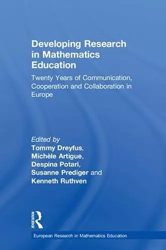 Developing Research in Mathematics Education cover