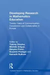 Developing Research in Mathematics Education cover