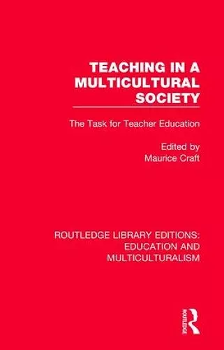 Teaching in a Multicultural Society cover