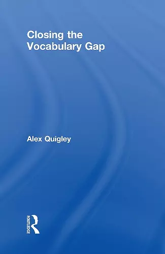 Closing the Vocabulary Gap cover