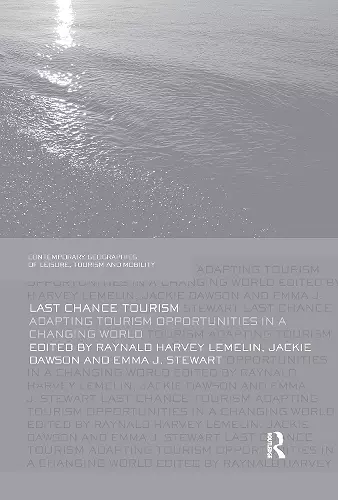 Last Chance Tourism cover