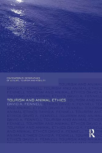 Tourism and Animal Ethics cover