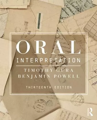 Oral Interpretation cover