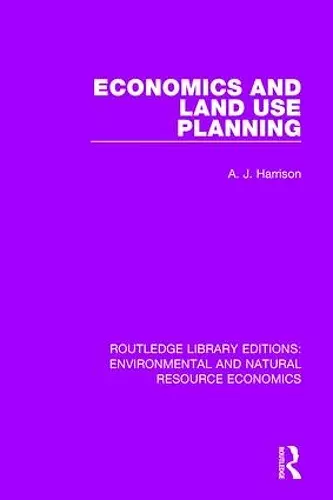 Economics and Land Use Planning cover