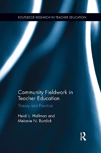 Community Fieldwork in Teacher Education cover
