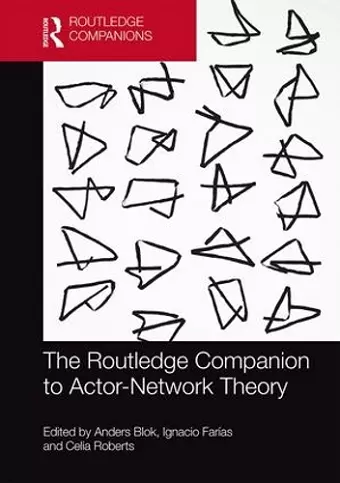 The Routledge Companion to Actor-Network Theory cover